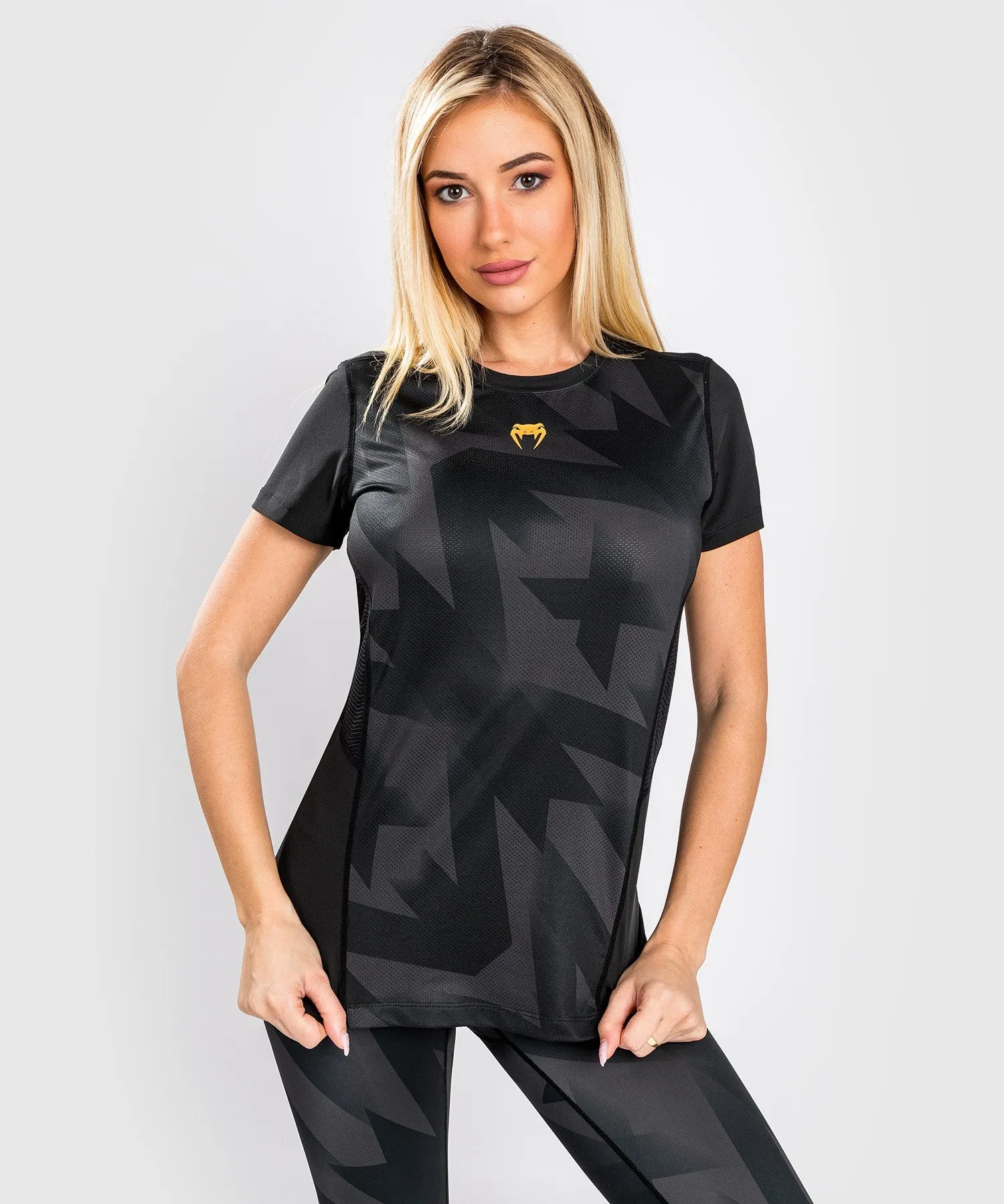 Venum Razor Dry Tech T-Shirt - For Women - Black/Gold