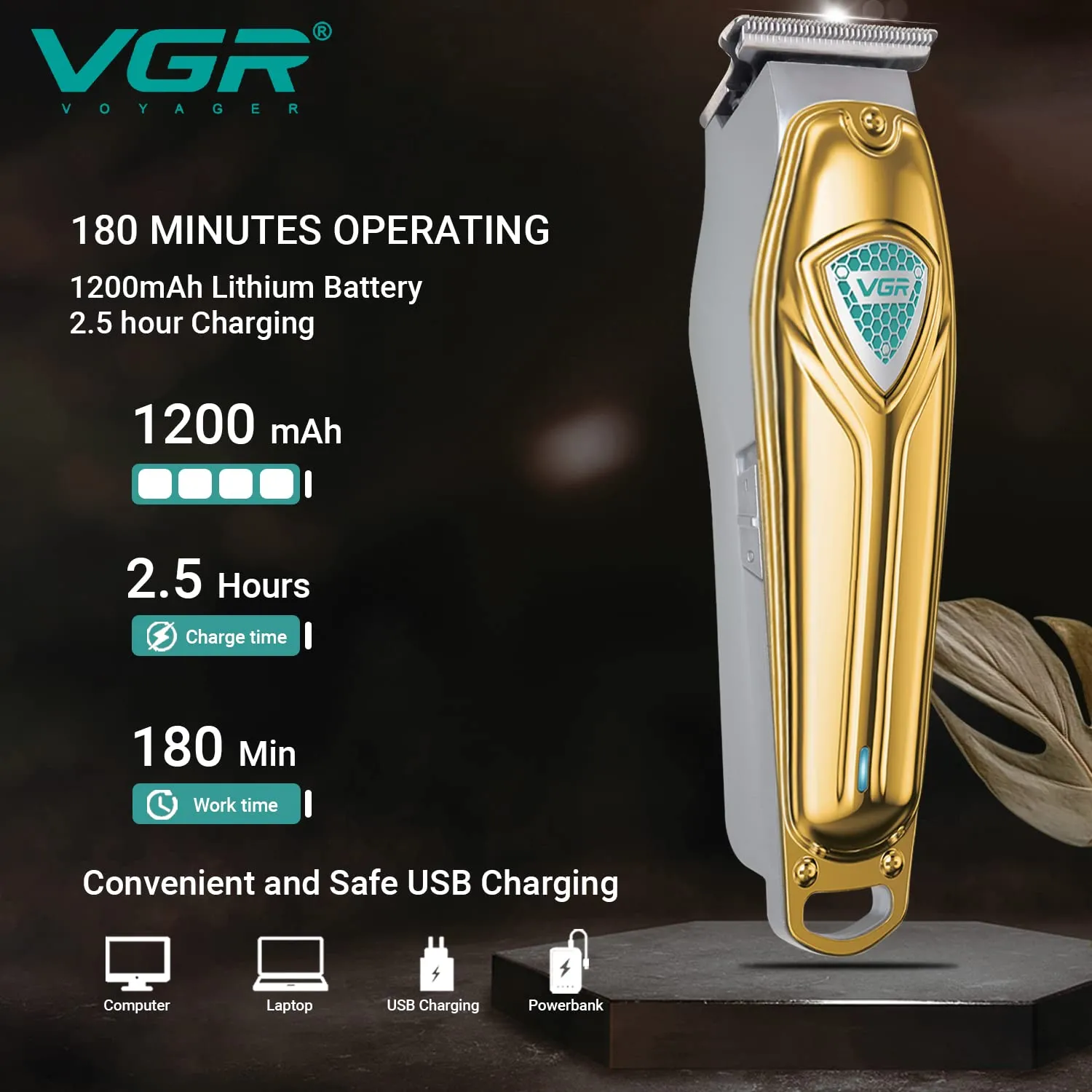 VGR V-911 Professional Hair Trimmer