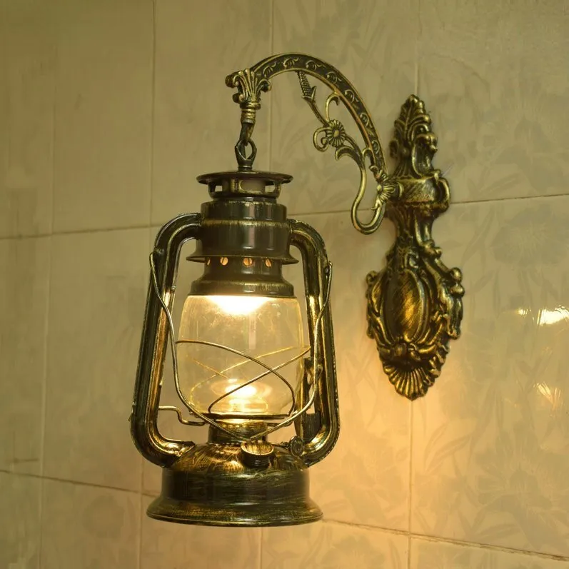 Waterproof Lantern Wall Lamp