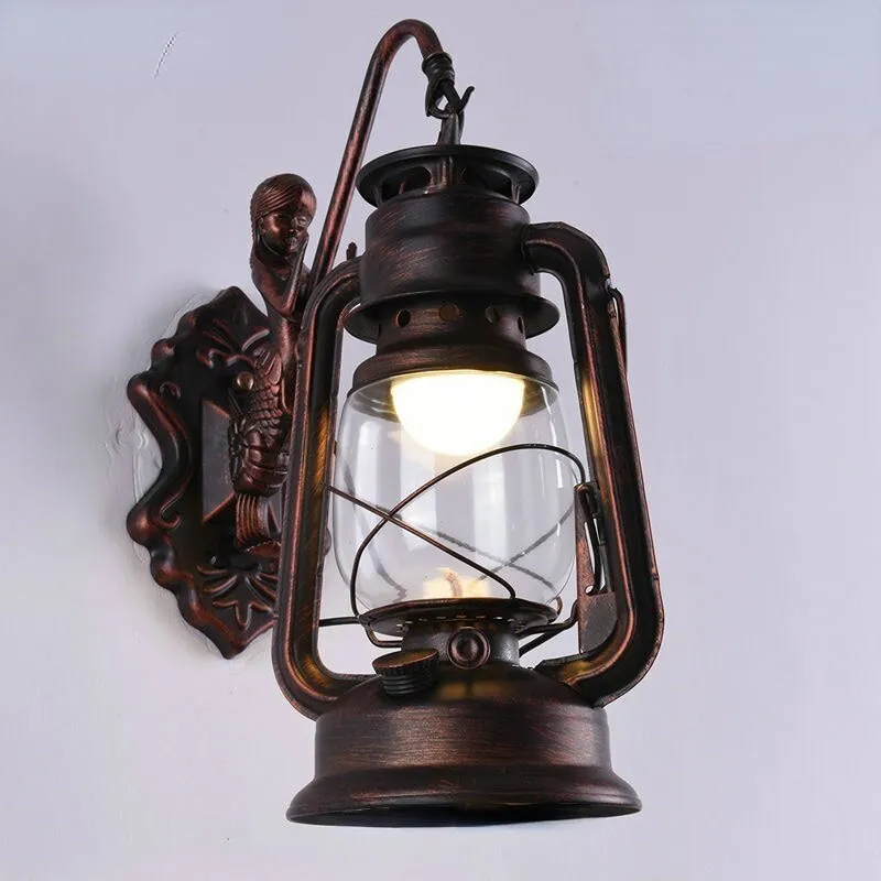 Waterproof Lantern Wall Lamp