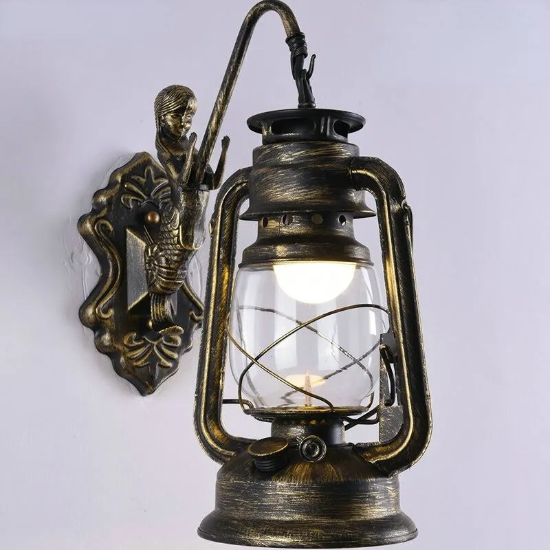 Waterproof Lantern Wall Lamp