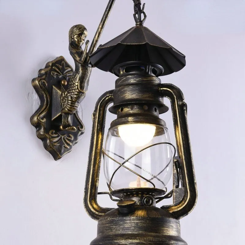 Waterproof Lantern Wall Lamp