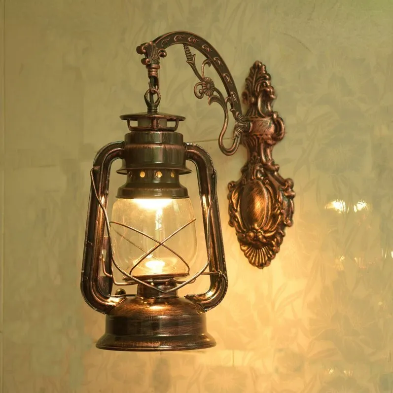 Waterproof Lantern Wall Lamp