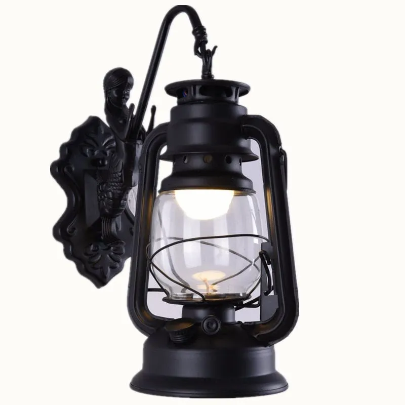 Waterproof Lantern Wall Lamp