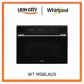 Whirlpool W7 MSBLAUS 45cm, 29L 6TH SENSE Pure SteamSense  Oven