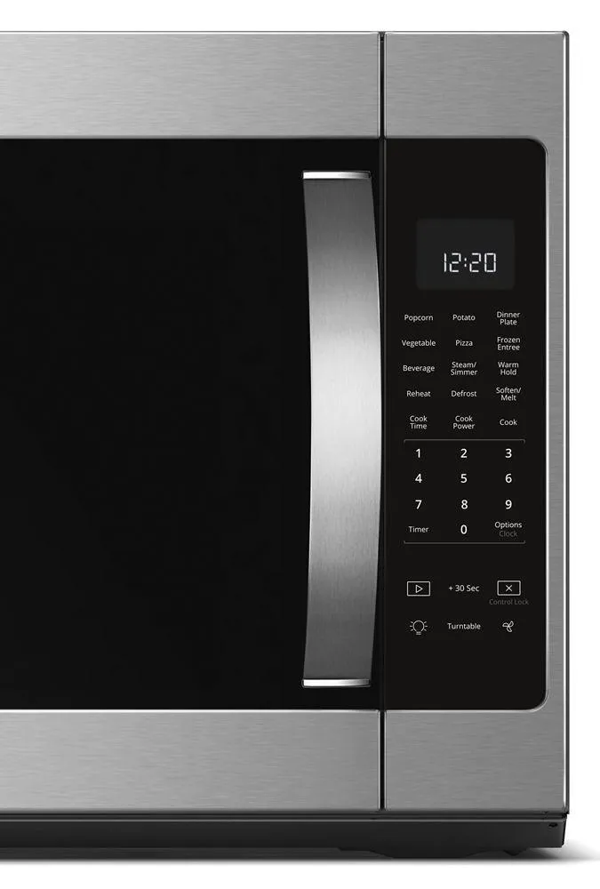 Whirlpool WMH54521HS 2.1 cu. ft. Over-the-Range Microwave with Steam cooking