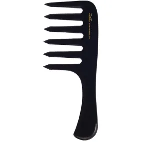 Wide Tooth 6.5 Inch Hard Rubber Comb