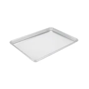 Winco ALXP-1318 13" x 18" 20 Gauge 1/2 Size Closed Bead Aluminum Sheet Pan