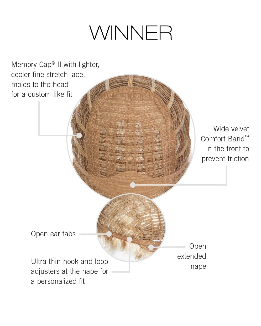 Winner Large Wig by Raquel Welch | Synthetic (Traditional Cap)